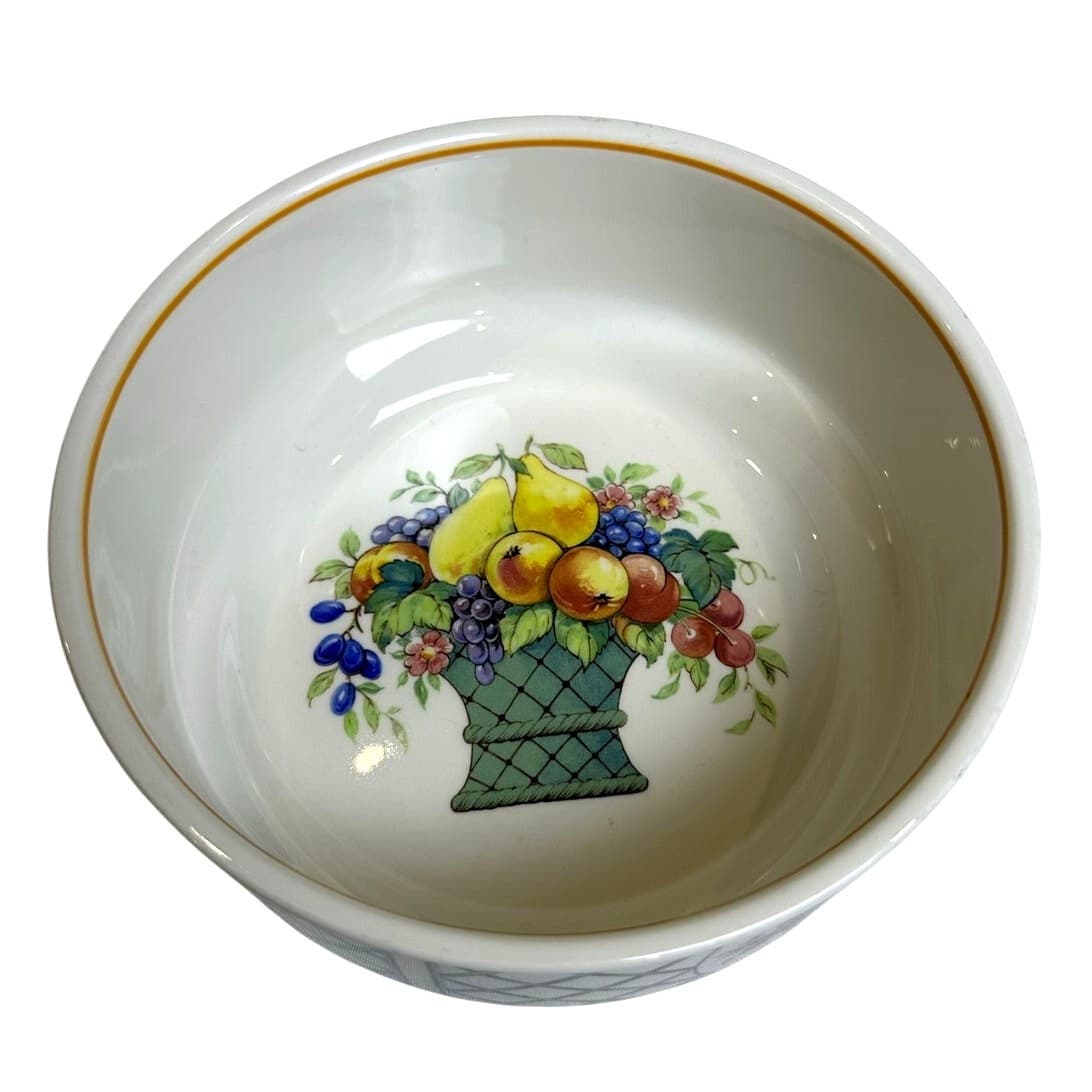 Villeroy & Boch 'Basket' Germany Vitro Porzellan 6.75" Round Serving Bowl - Thumbnail 4
