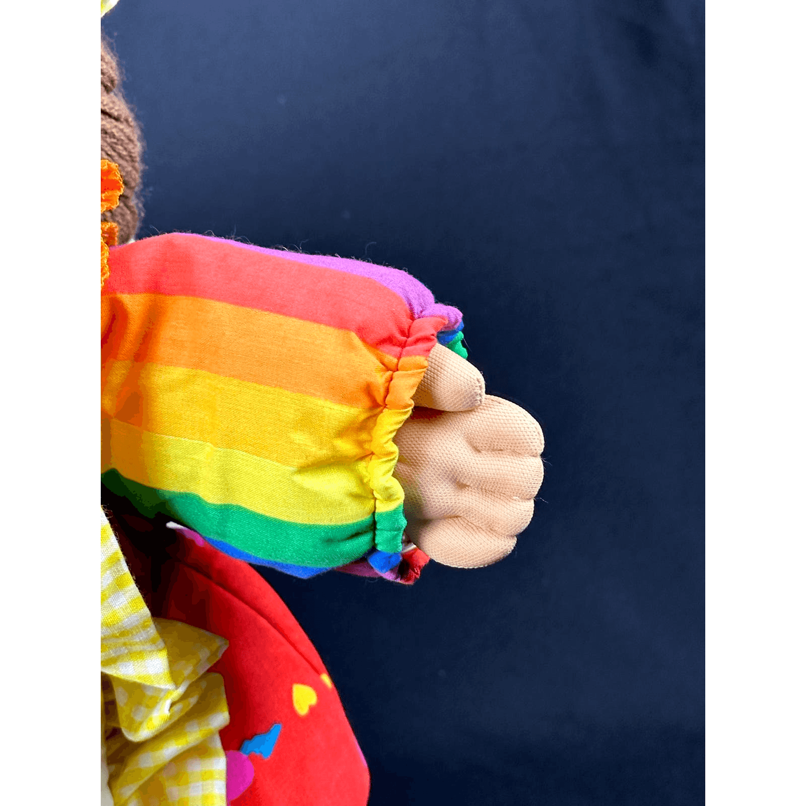 Vintage 1986 Xavier Roberts Cabbage Patch Doll with Clown Costume - Thumbnail 6