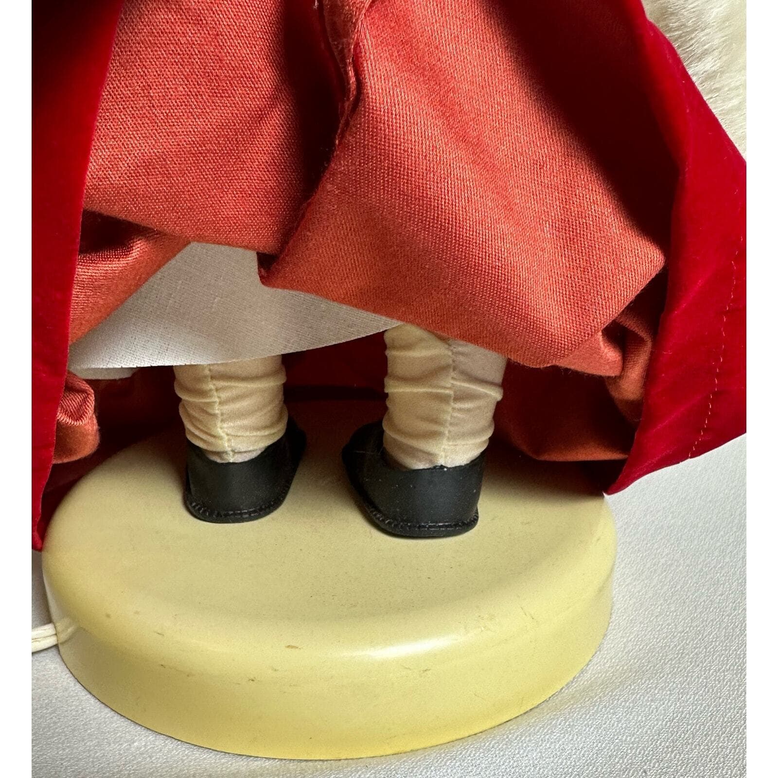 Rennor Lighted and Animated Victorian Christmas Caroler Girl-24" Tall Vintage! - Thumbnail 9