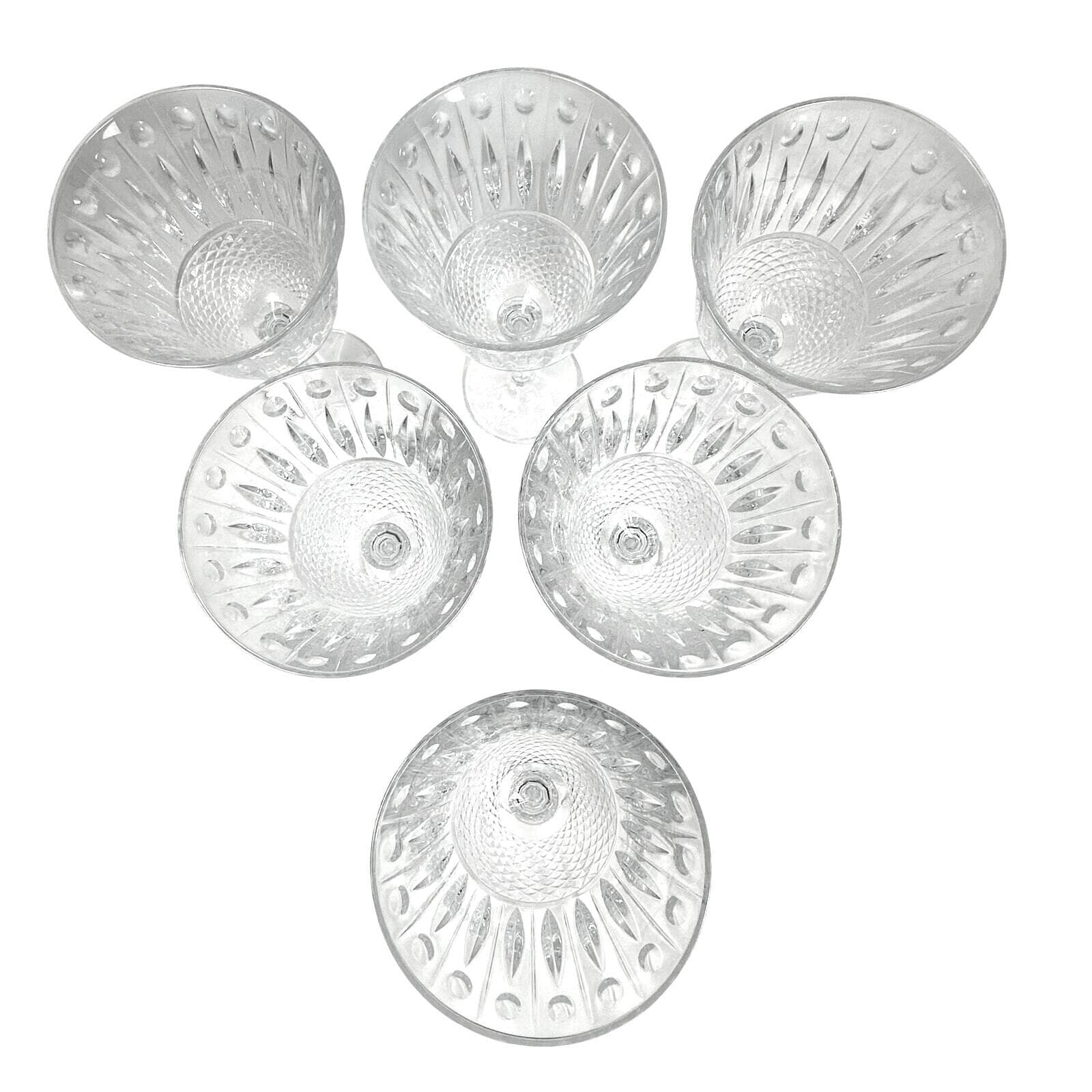 Shannon Crystal Godinger Sutton Place Retired Water Goblets-Set of 6-Rare-Mint! - Thumbnail 4