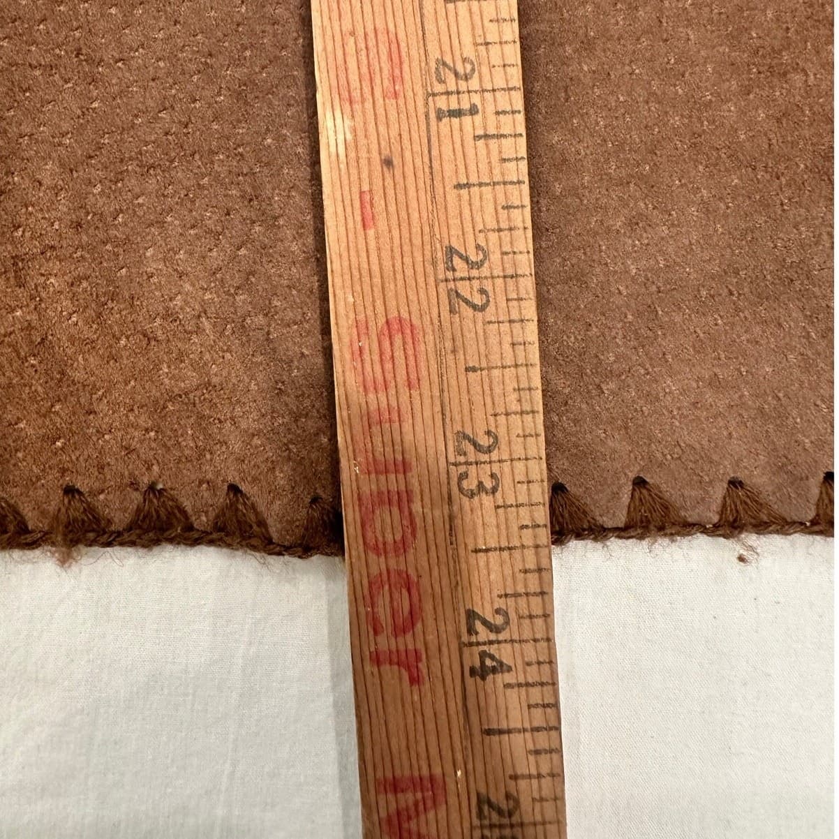 'High Point' Brown Knit and Suede Accent Panel Turtleneck Sweater Women's Large - Thumbnail 11