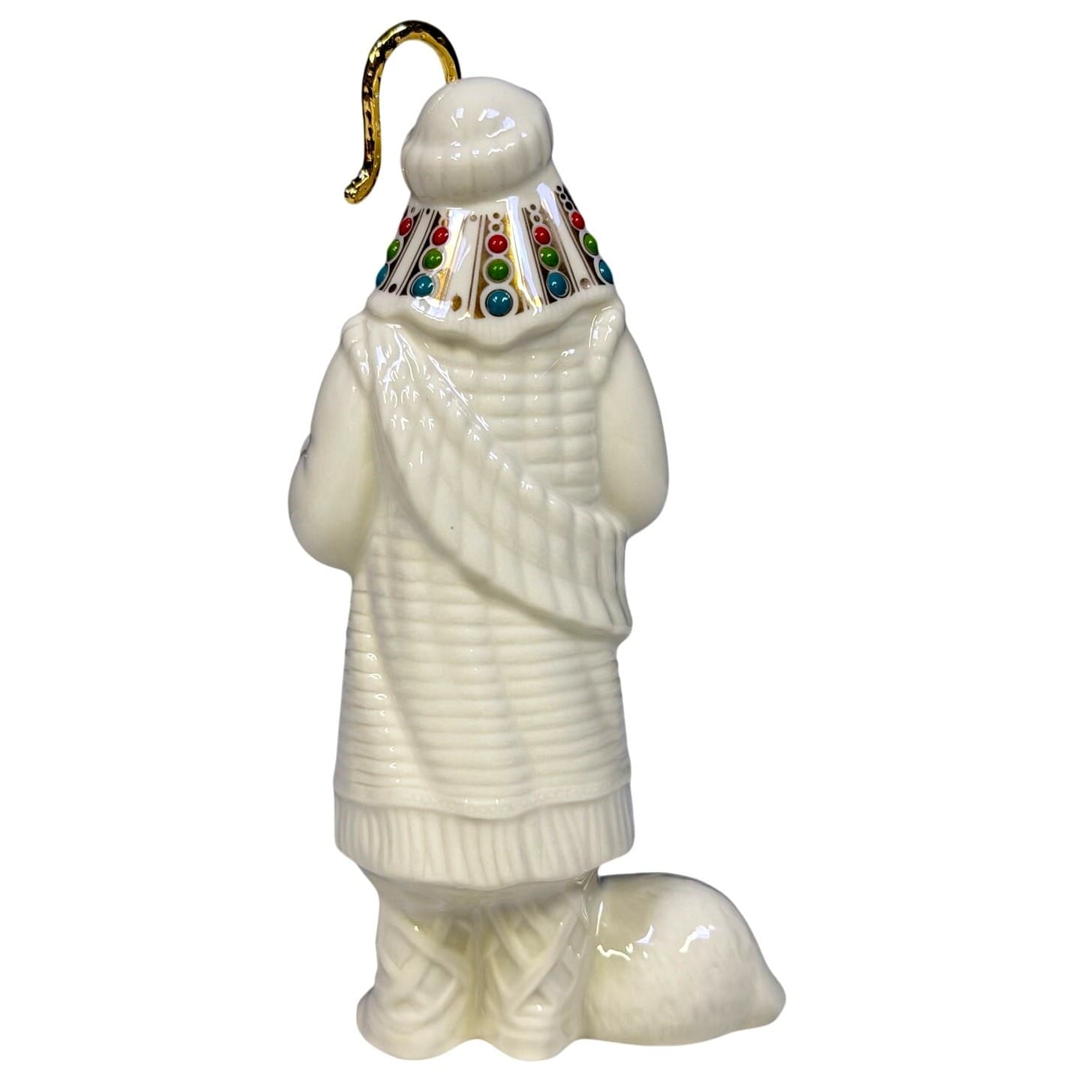 Lenox for the Holidays 1993-2007 China Jewels Nativity Sheperd w Staff/Lamb Box - Thumbnail 3