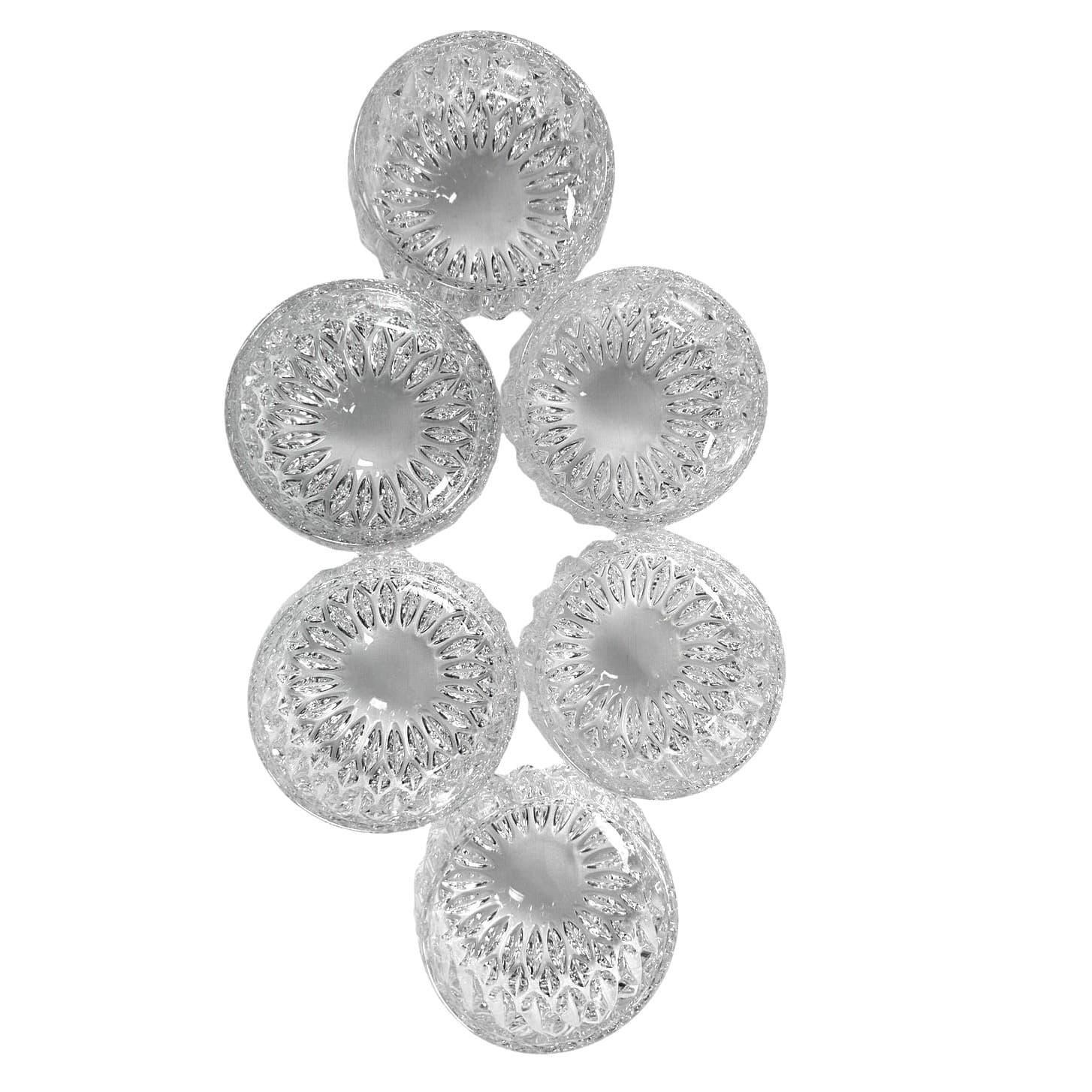 Gorham Althea Cut Crystal Round Bowls Retired West Germany Excellent-Set of 6! - Thumbnail 4