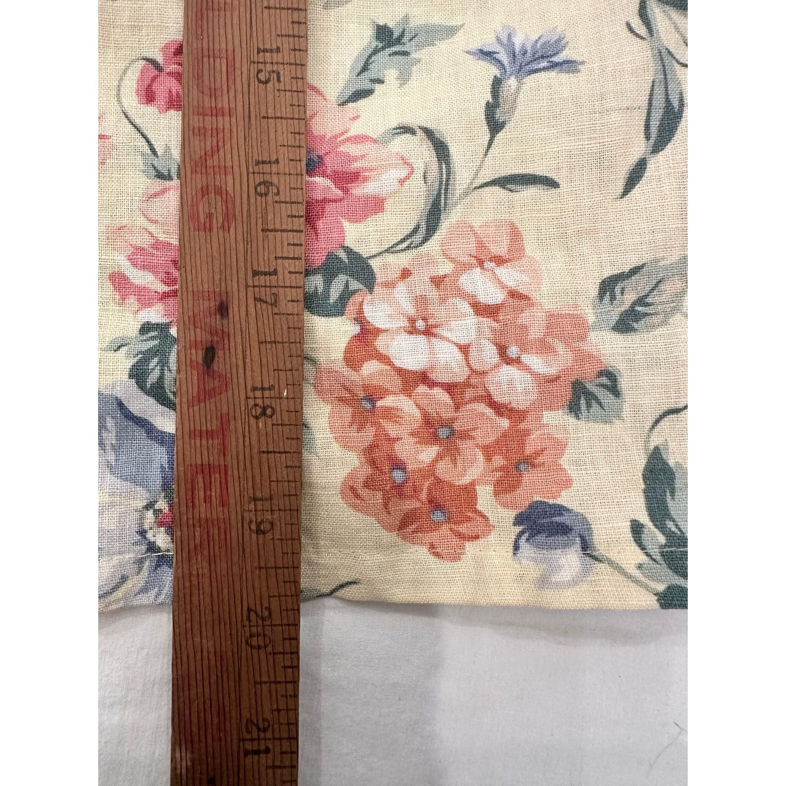 Carroll Reed/Bushwacker USA Vintage Linen Soft Yellow Floral Skirt Blouse Vest-8 - Thumbnail 20