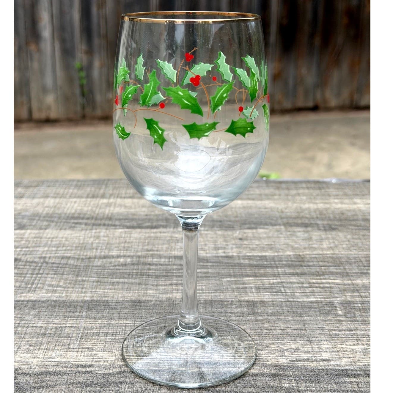 Lenox Holiday Dimensions Vintage 10 oz Gold Rim Goblets Original Box-Set of 4 - Thumbnail 7