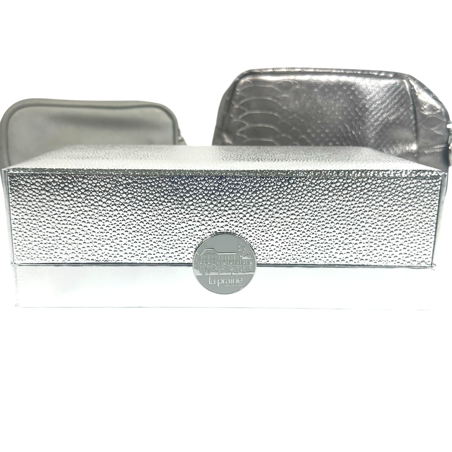 LaPrairie Cosmetic Bags (2) plus LaPrairie Silver Box (1)-Set of 3 - Thumbnail 5