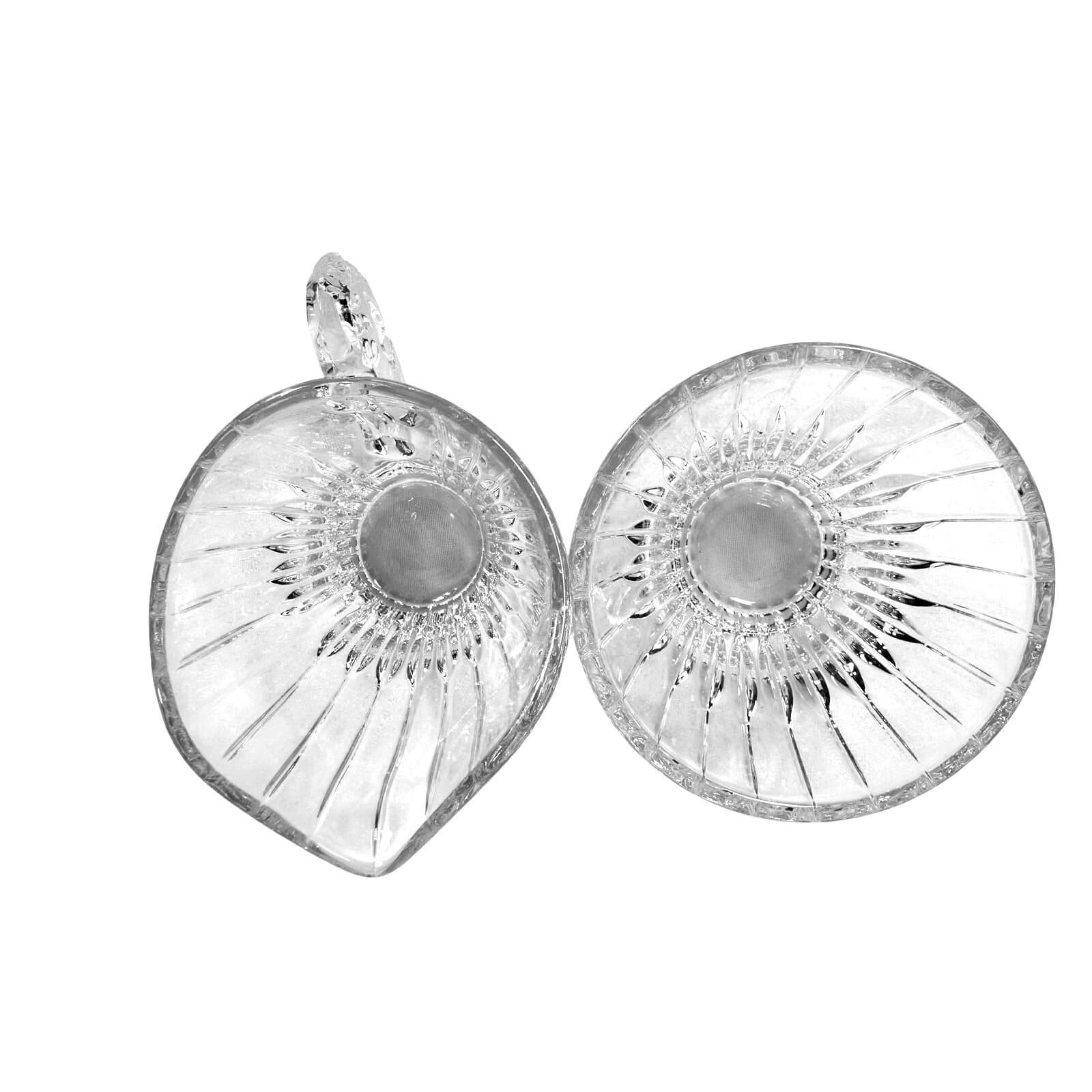 Mikasa Park Lane Retired Crystal Cream Pitcher and Open Sugar Bowl Set - Thumbnail 4