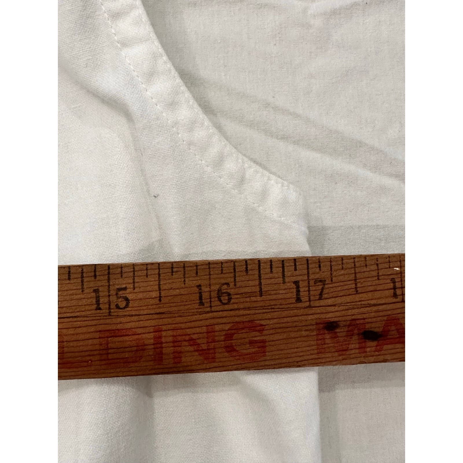 KSA Philippines Ivory Cream Cotton Camisole Sheer Cut Outs Matching Overshirt-M - Thumbnail 16
