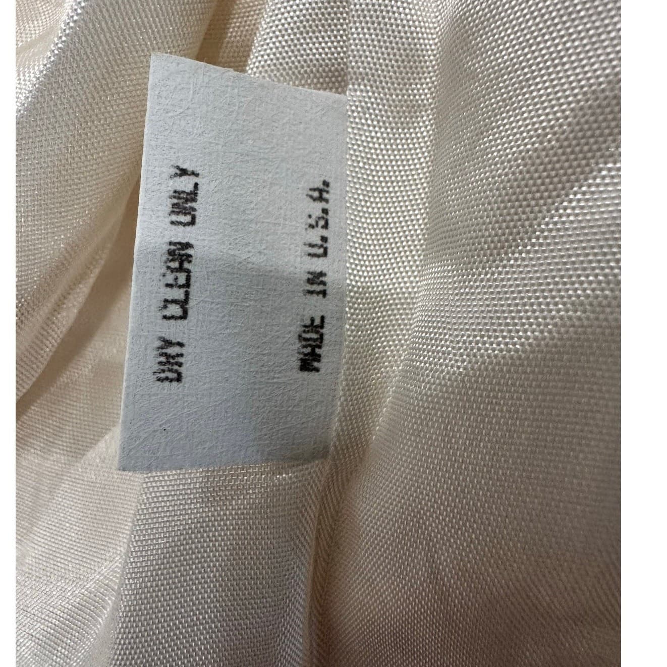 Marshall Field Country Shop Vintage Ivory Double Breasted Blazer 100% Wool-New - Thumbnail 12