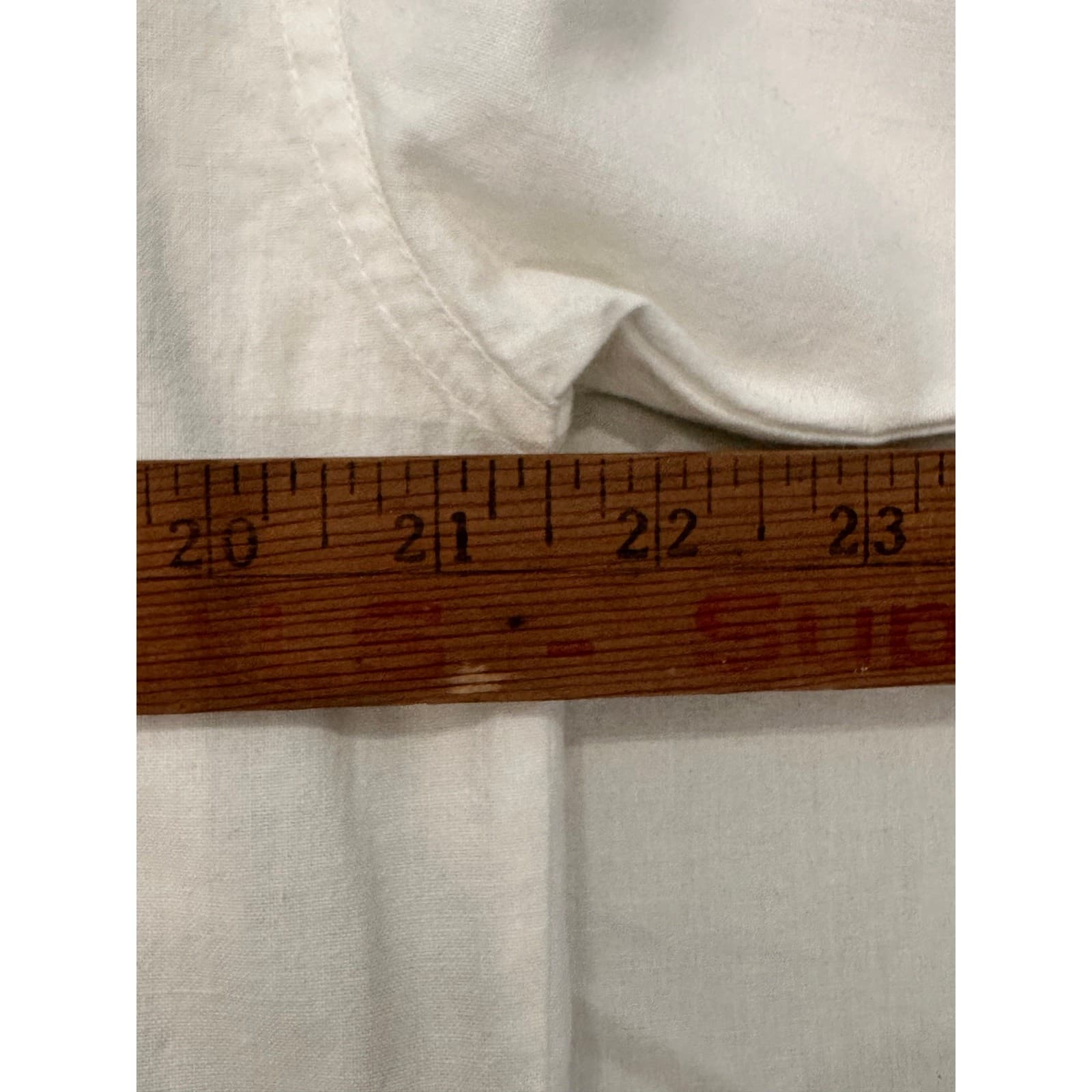 KSA Philippines Ivory Cream Cotton Camisole Sheer Cut Outs Matching Overshirt-M - Thumbnail 18