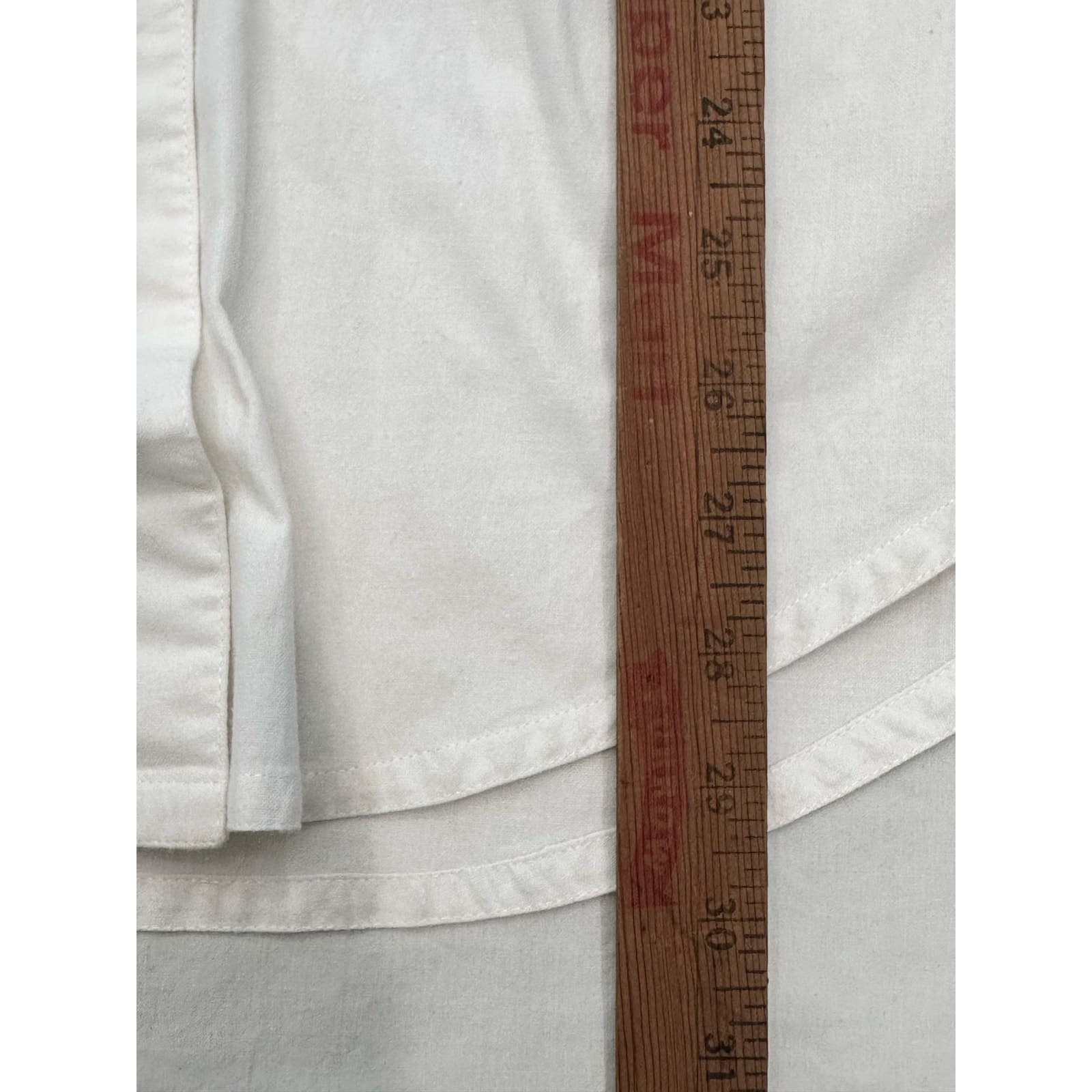 KSA Philippines Ivory Cream Cotton Camisole Sheer Cut Outs Matching Overshirt-M - Thumbnail 19