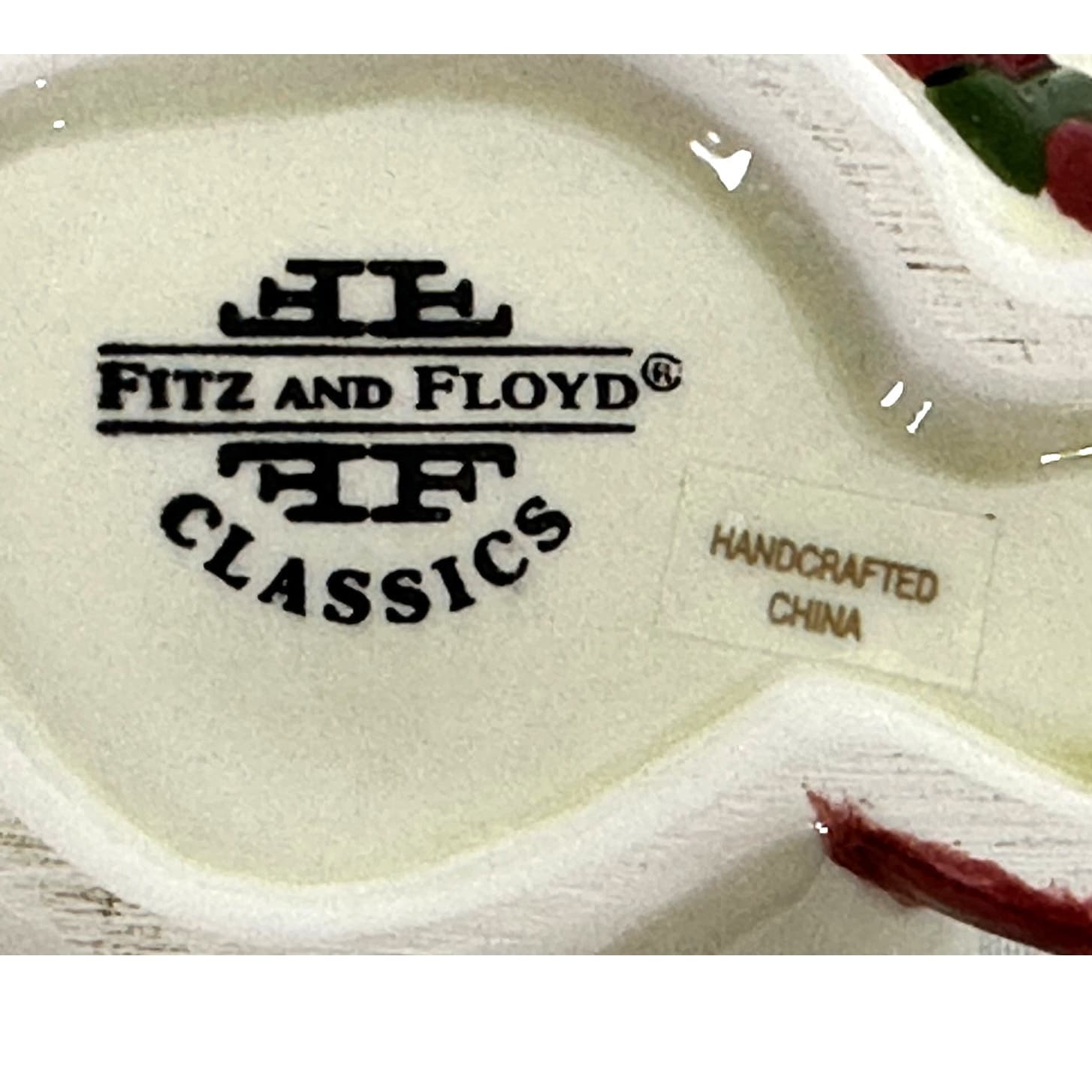 Fitz and Floyd Frosty Folks Snowman Candy Dish Sugar Bowl Trinket Dish-Excellent - Thumbnail 8