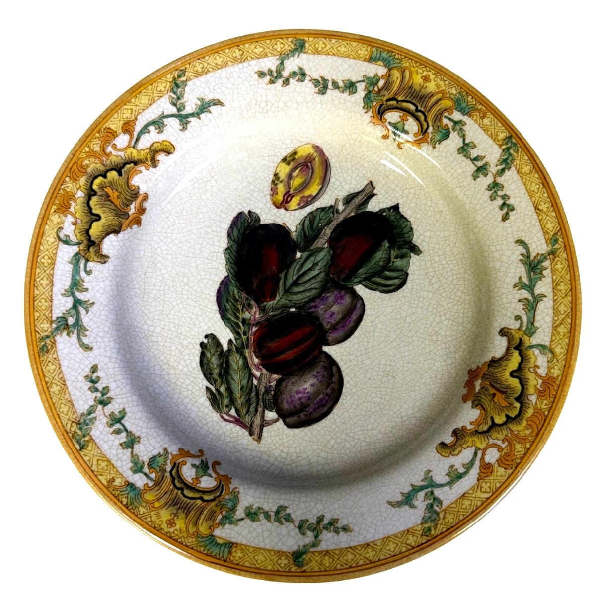 Mark Roberts Collection Vintage Hand Painted 10.25" Fruit Motif Plates-Set of 2 - Thumbnail 2