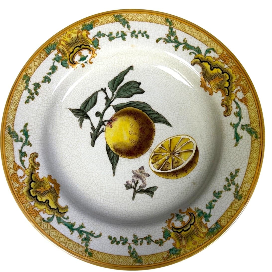 Mark Roberts Collection Vintage Hand Painted 10.25" Fruit Motif Plates-Set of 2 - Thumbnail 4