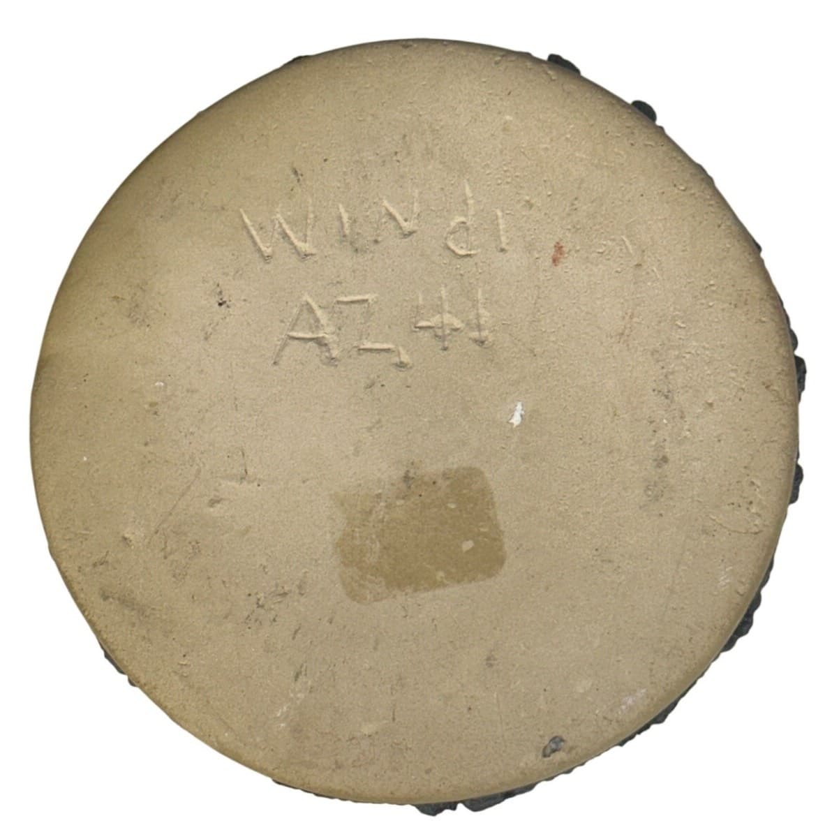 Native American Southwest Pueblo Pottery Windi AZ 41 Arrows Lava Trim Vase - Thumbnail 6