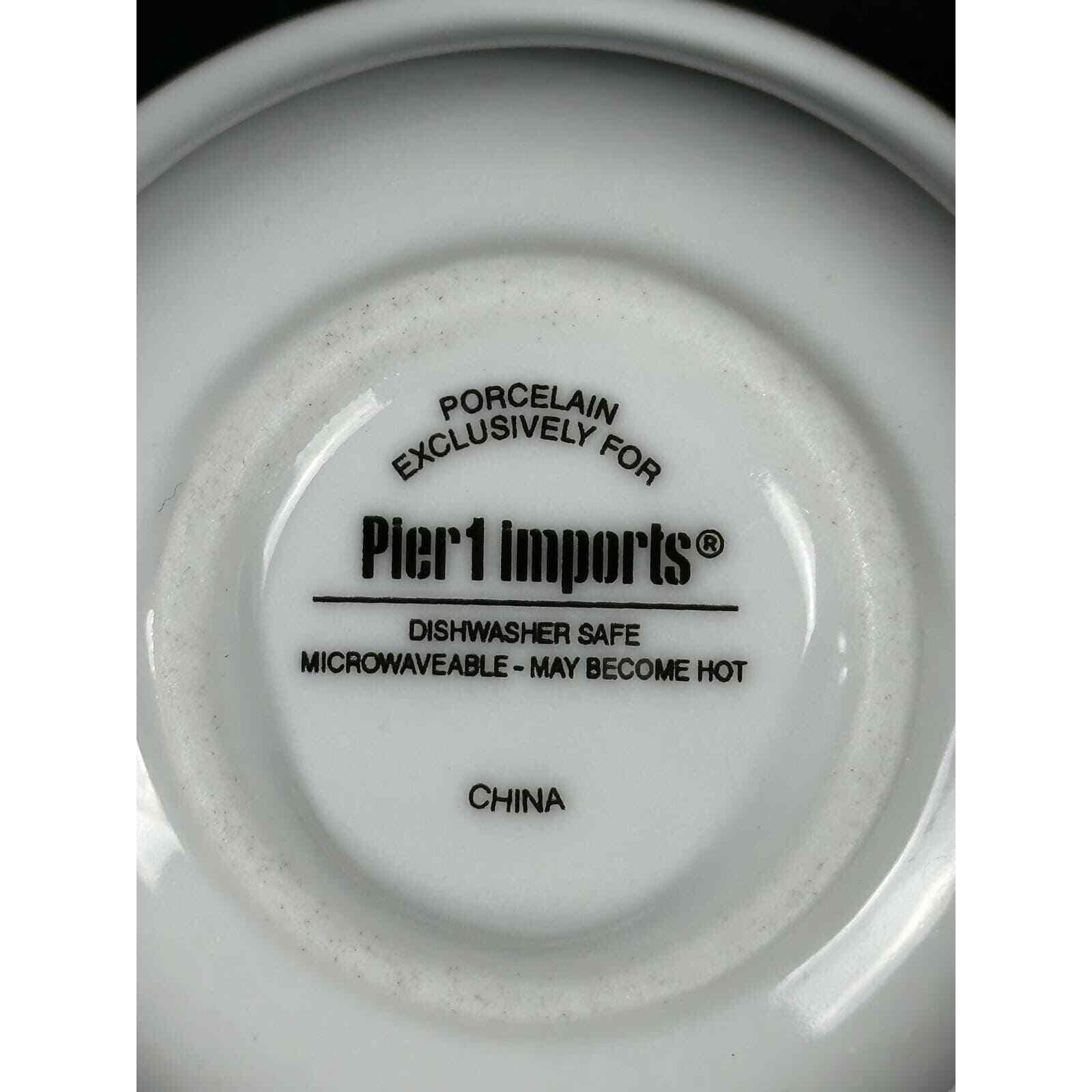 Pier 1 Imports Porcelain Christmas Dog Mug Cup - Thumbnail 6