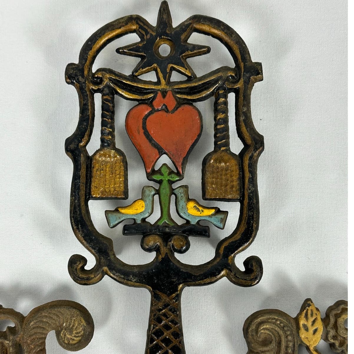 Lot of Three Vintage Wilton Iron Trivets-Unique and Unusual! - Thumbnail 10
