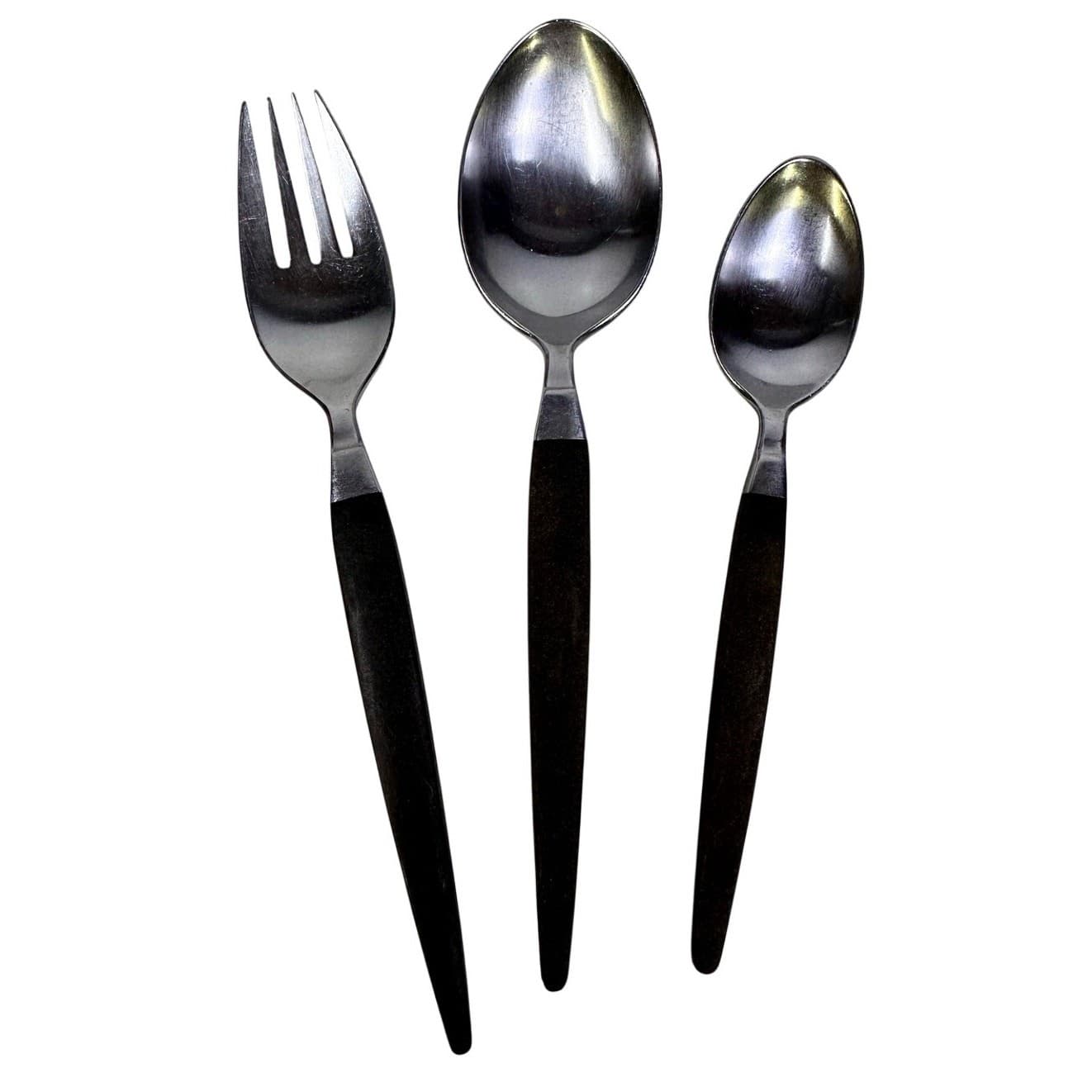 Stanley Roberts MCM 'Modern Elegance' Stainless Dinner Fork/Salad Fork/Teaspoon