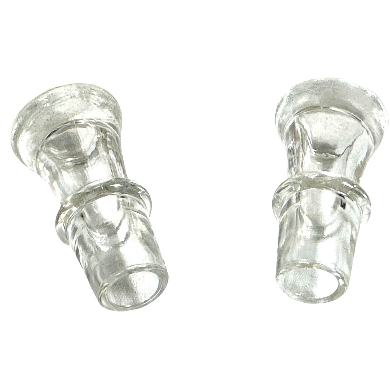 Anchor Hocking Starlyte Clear Gold Fleur de Lis Vintage Oil & Vinegar Cruet Set - Thumbnail 7