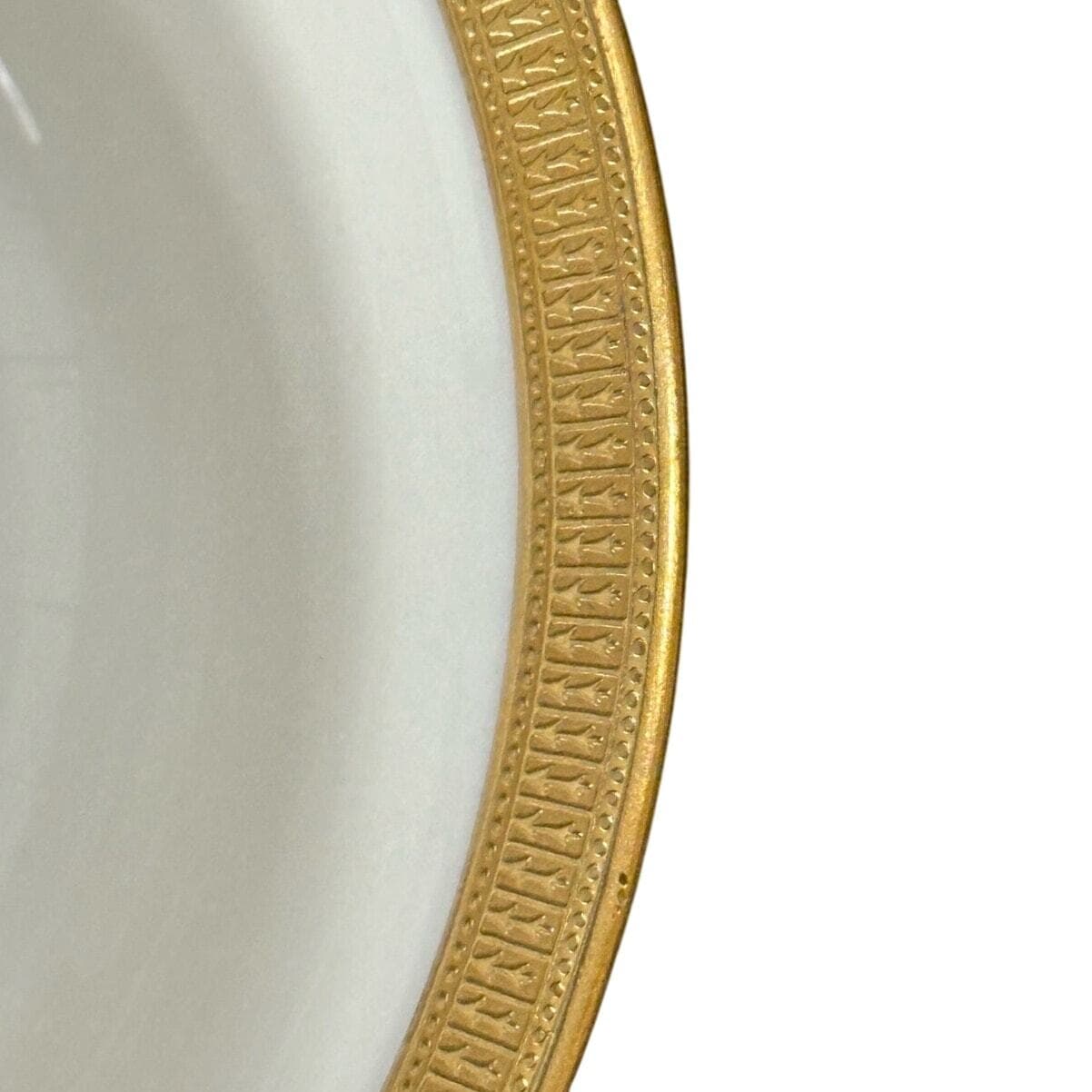 Lenox Hanover Cream Fruit Dessert Bowl J-30 Vintage Mark for Shreve and Co-Mint! - Thumbnail 4