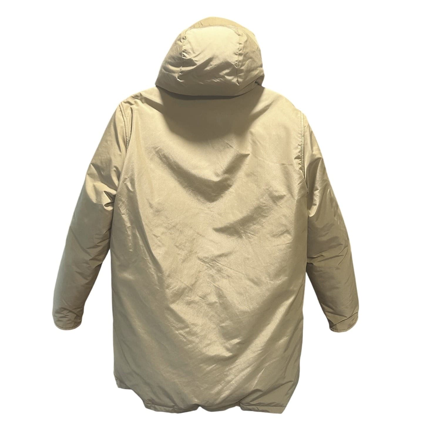 Woolrich Arctic Goose Down Filled Parka Coyote Fur Tan Men's Size L-Excellent - Thumbnail 8