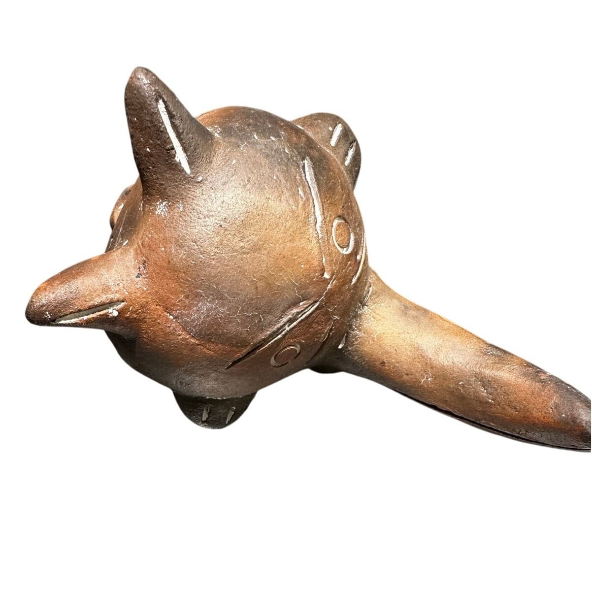 Pre-Columbian Style Bird Effigy Ocarina Pottery Flute Whistle-Pottery Art - Thumbnail 4