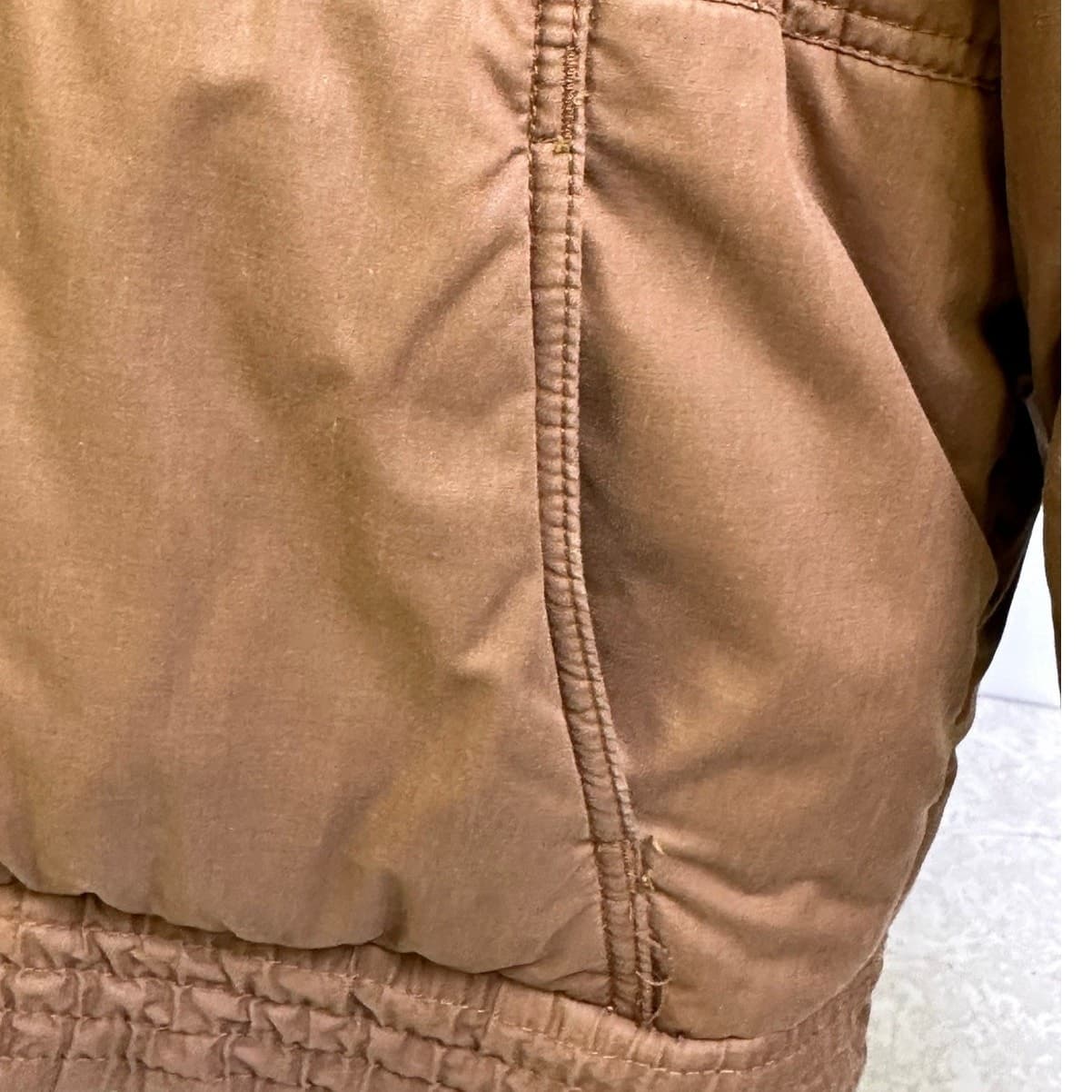Aberdeen Men's Vintage 1980's-90's Winter Weather Parka Zip Coat Removable Hood - Thumbnail 6