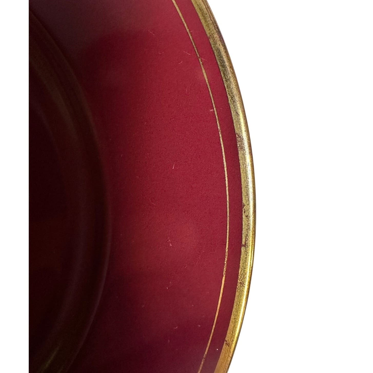 Fitz & Floyd Rare Pavillion Plum Retired 1987-1988 Salad Plates-Set of 2 - Thumbnail 6