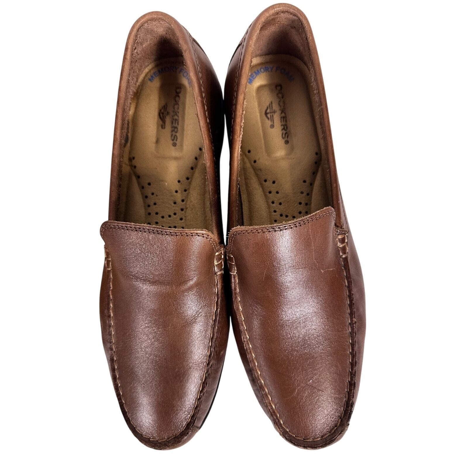 Dockers Men’s 9.5 M Montclair 90–38007 Casual Leather Loafers-Excellent! - Thumbnail 6