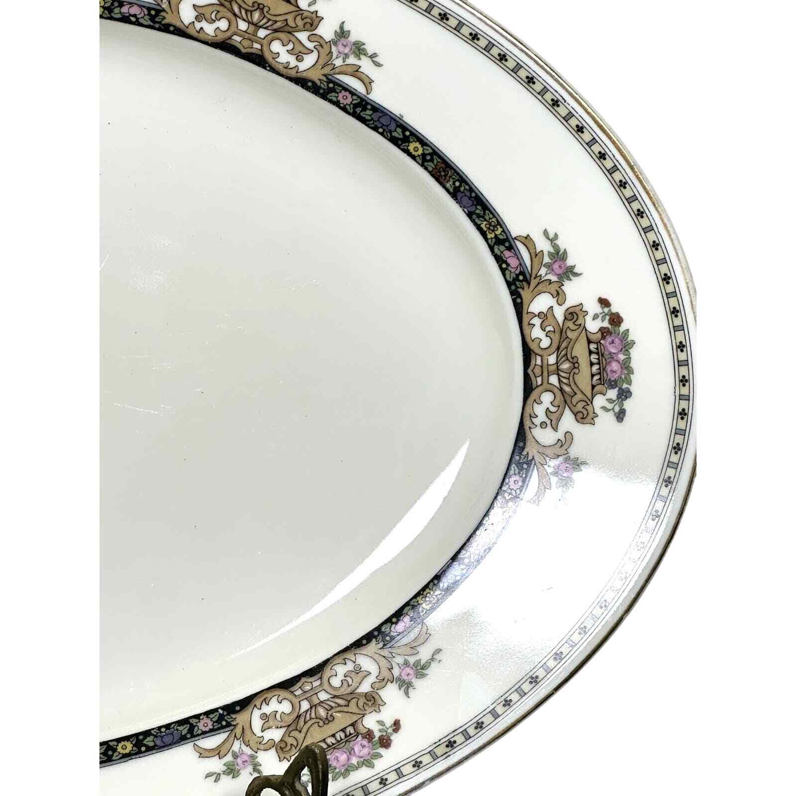 Pirkenhammer ALADDIN 14-inch Oval Serving Platter Vintage Retired RARE FIND!! - Thumbnail 4