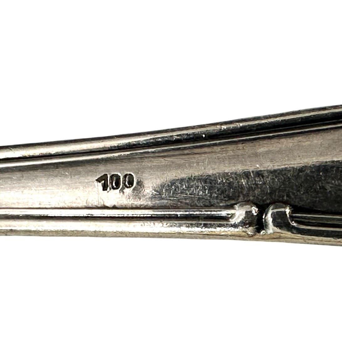 E Rockseisen Solingen-Wald Rostfrei Germany Silver 100 Plate-22 PC Flatware/Case - Thumbnail 9