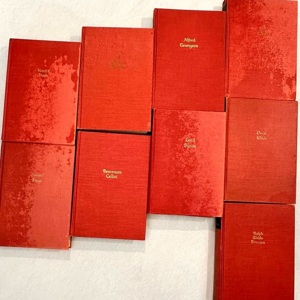 Blacks Readers Service 9 Volumes “The Works Of …” Master Authors Vintage Set - Thumbnail 3