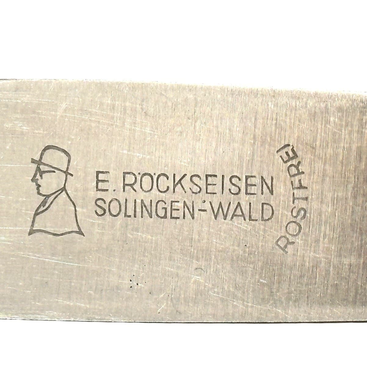 E Rockseisen Solingen-Wald Rostfrei Germany Silver 100 Plate-22 PC Flatware/Case - Thumbnail 5