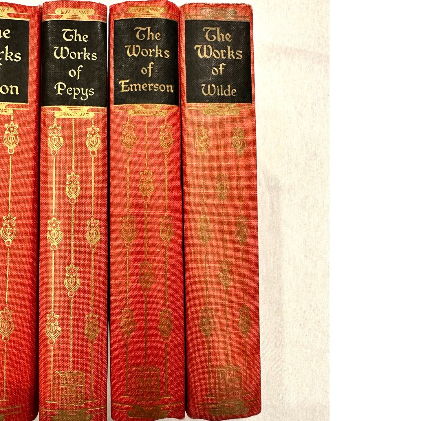 Blacks Readers Service 9 Volumes “The Works Of …” Master Authors Vintage Set - Thumbnail 5