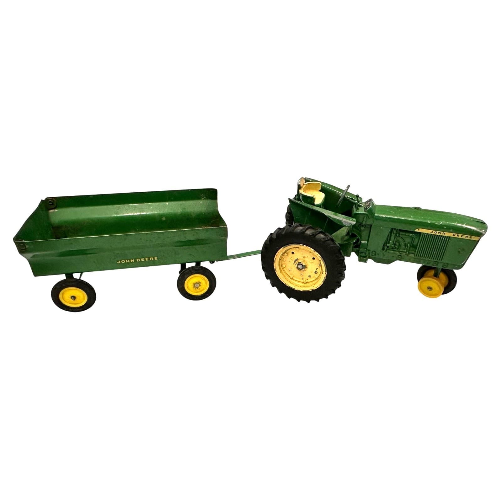 John Deere ERTL Collectible Vintage Farm Toy Tractors and Implements-Lot of 7 - Thumbnail 8