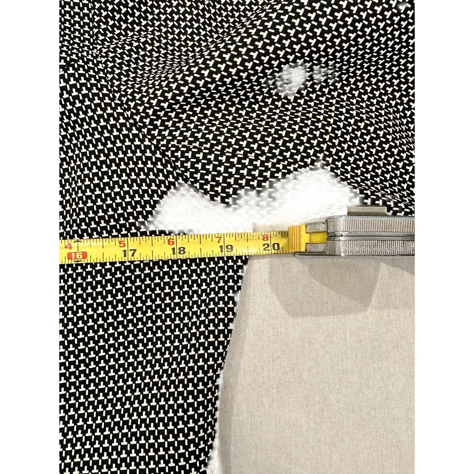 Sharon Young Houndstooth Check Black & White Womans Blazer Sz 10 USA VG - Thumbnail 8
