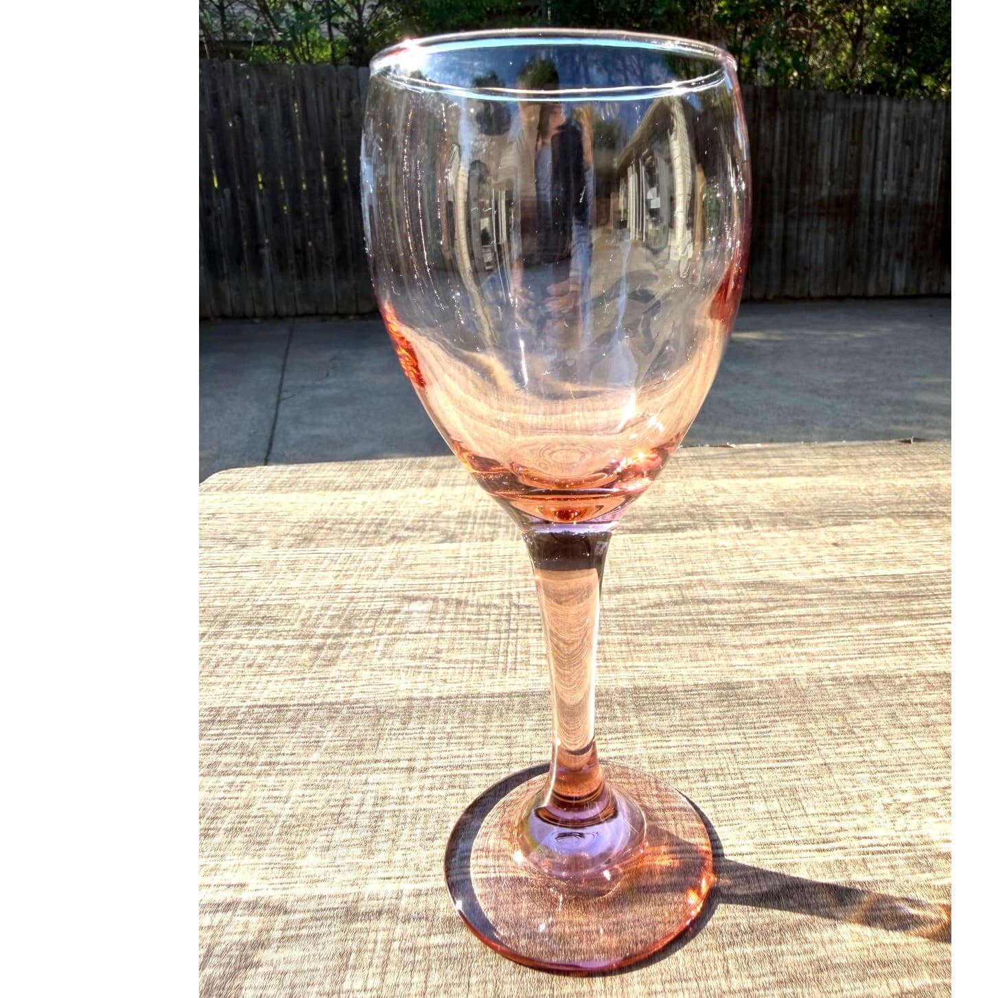 Libbey Retired 1997-1998 'Premiere Pink' Water/Wine Goblets-Excellent-Set of 4 - Thumbnail 2