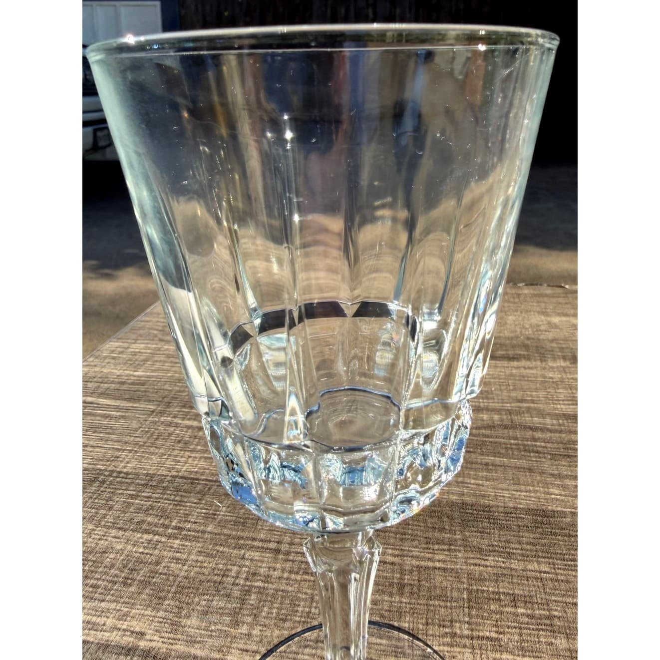 Cristal D'Arques-Durand Retired 'Chantelle' Claret Wine Glasses-Set of 4 - Thumbnail 8