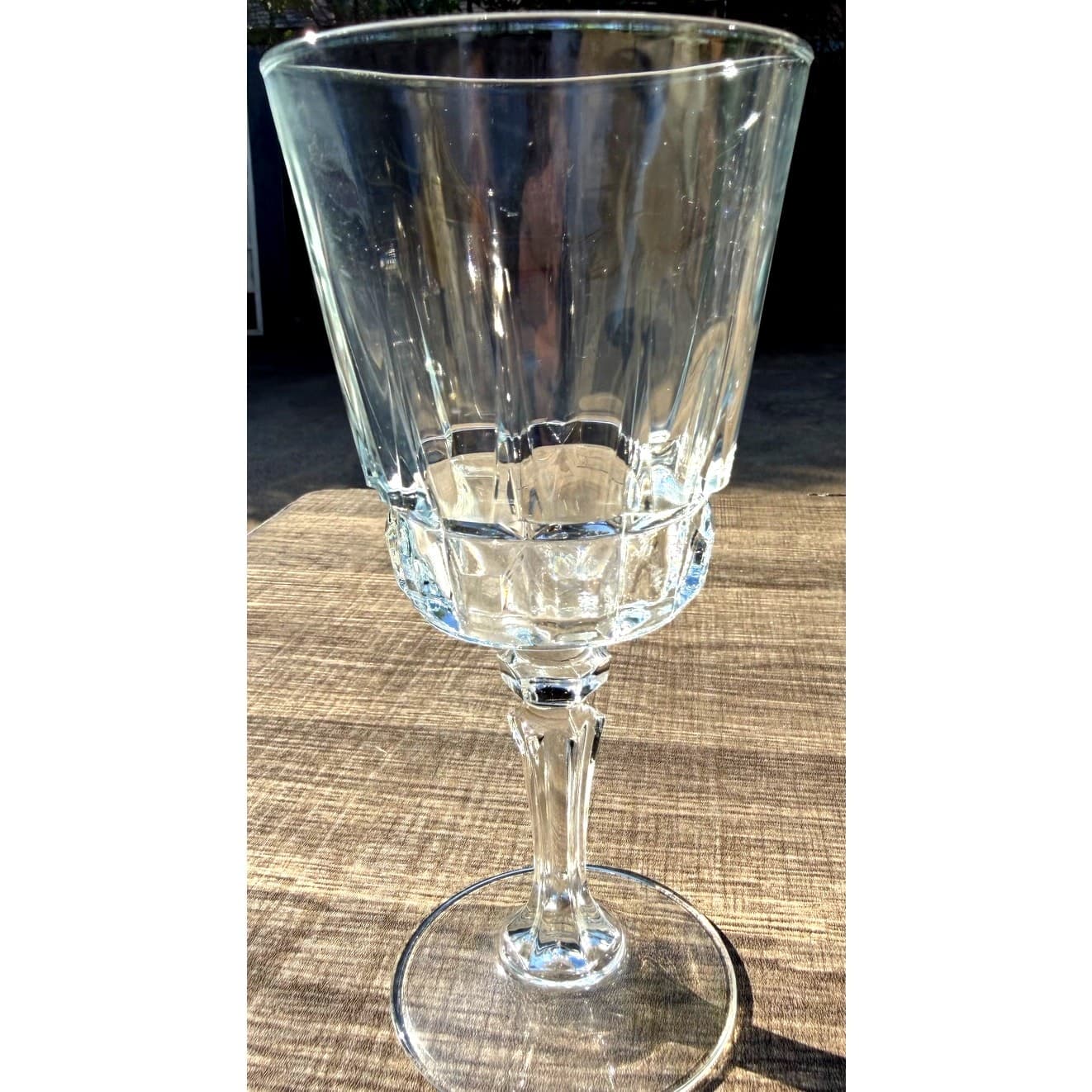 Cristal D'Arques-Durand Retired 'Chantelle' Claret Wine Glasses-Set of 4 - Thumbnail 2