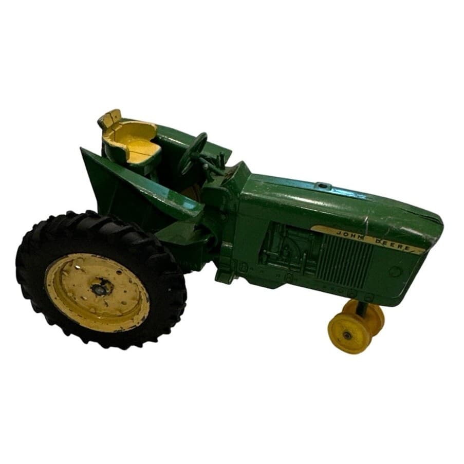 John Deere ERTL Collectible Vintage Farm Toy Tractors and Implements-Lot of 7 - Thumbnail 3