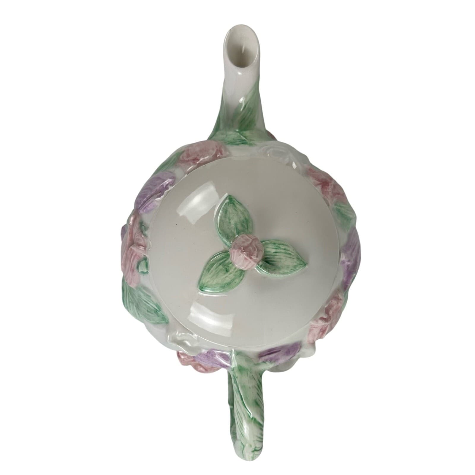 PAPEL Pink Tulip Teapot Sugar & Creamer 3 Piece Set - Thumbnail 7