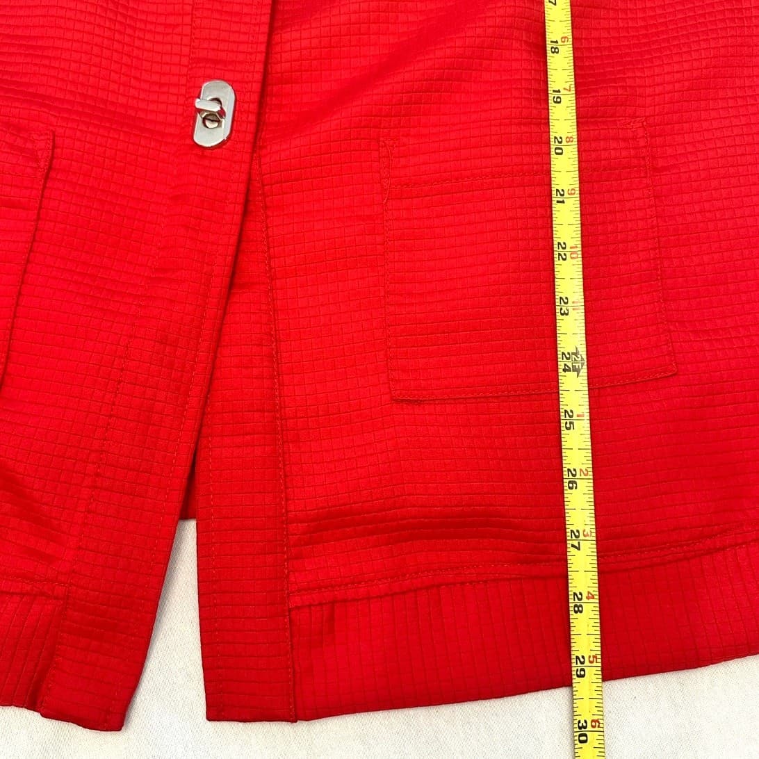 Maggie Barnes Red Ladies Jacket w/ 3/4 Sleeves and 2 Pockets 1X 18/20 - Thumbnail 9