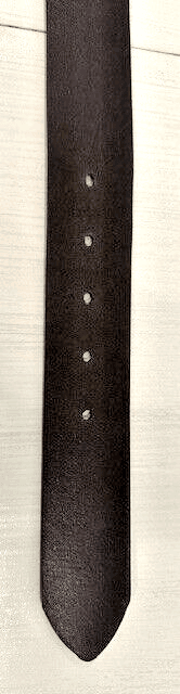 Wrangler Men's Rugged Leather Jean Belt Brushed Metal Buckle-Size 40 - Thumbnail 7