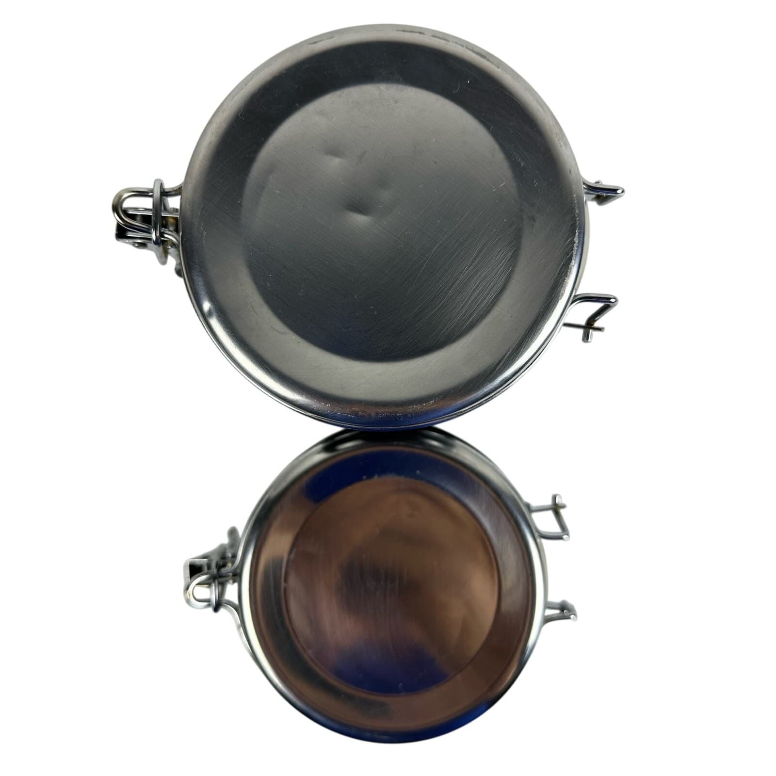 Alco Industries Black Ceramic Storage 8" & 5" Canisters Set of 2 - Thumbnail 5