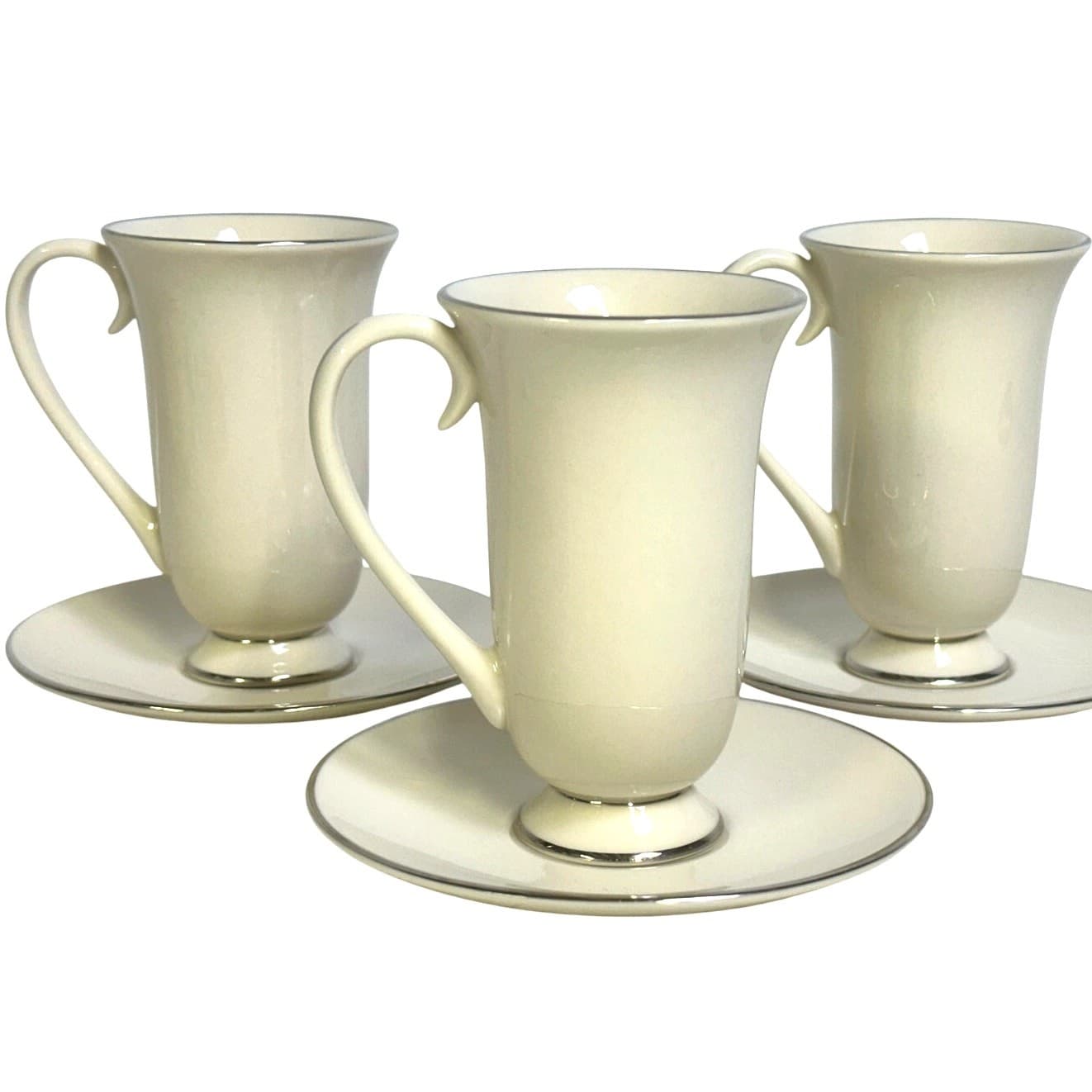 Royal Devon Triomphe Retired 'Christmas' Platinum Irish Coffee Mug/Saucer-Set 3 - Thumbnail 3