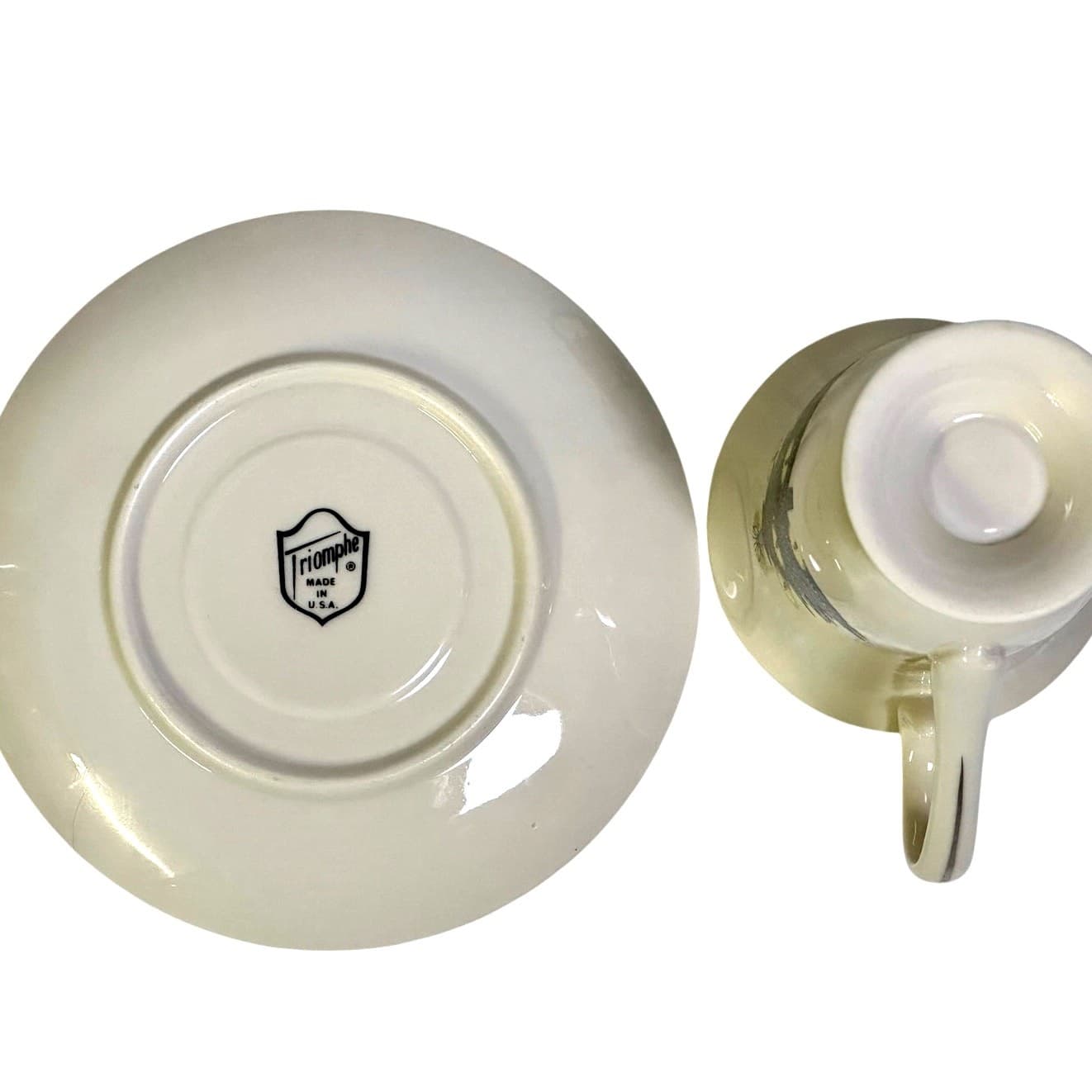 Royal Devon Triomphe Retired 'Christmas' Platinum Irish Coffee Mug/Saucer-Set 8 - Thumbnail 6