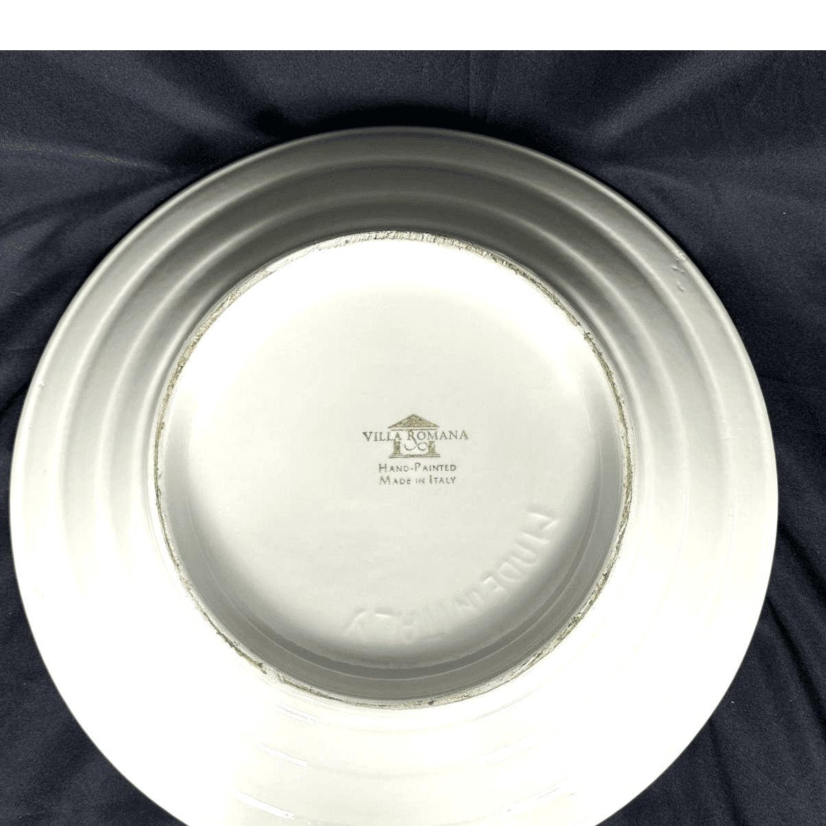 Villa Romana Hand Painted Large Pasta Salad Serving Bowl Italy-15.5" Diameter - Thumbnail 6