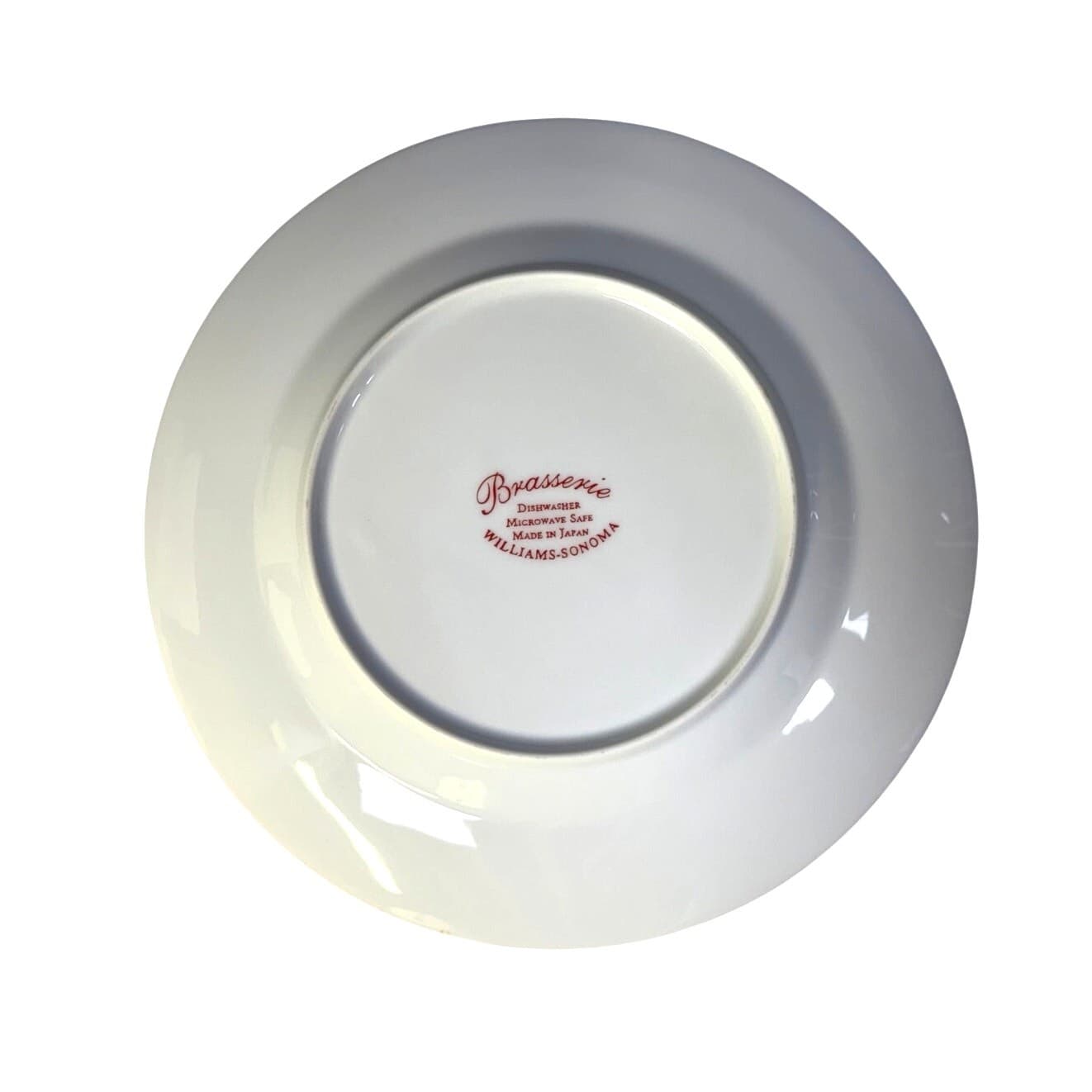 Williams Sonoma Japan 2006-2023 Brasserie Red 9" Luncheon/Salad Plates-Set of 4 - Thumbnail 2