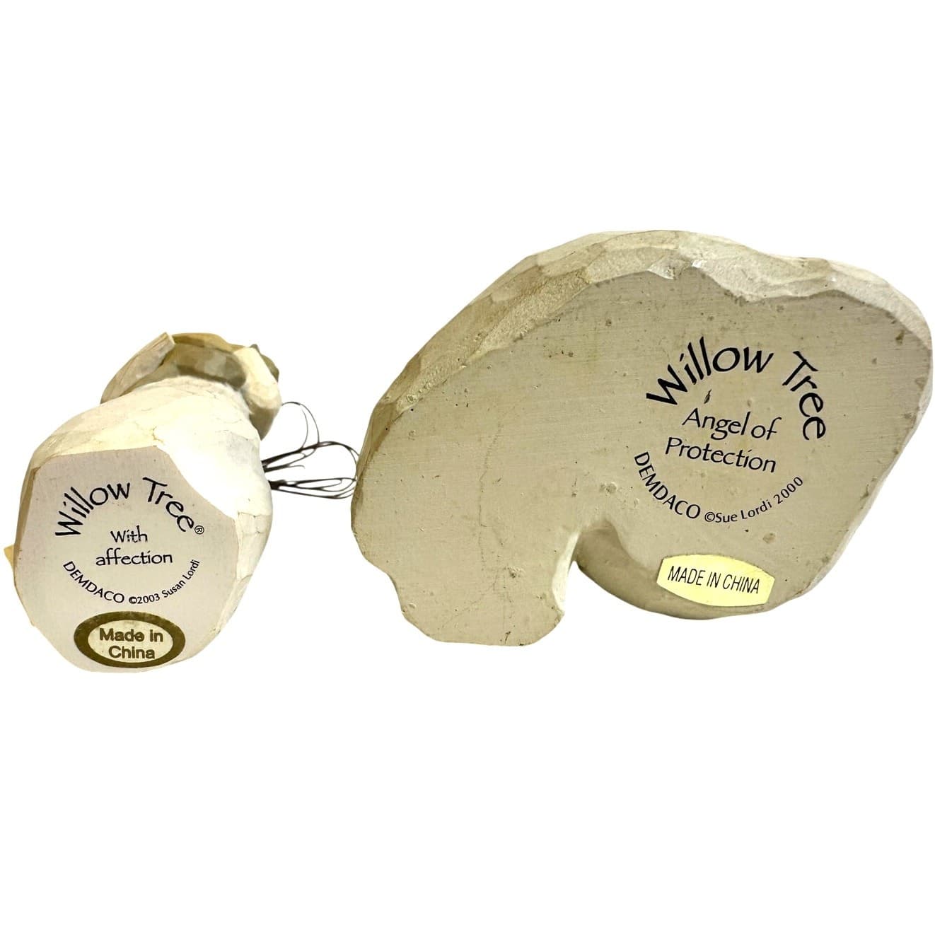 Demdaco Vintage Willow Tree " With Affection" and "Angel of Protection" Set of 2 - Thumbnail 5