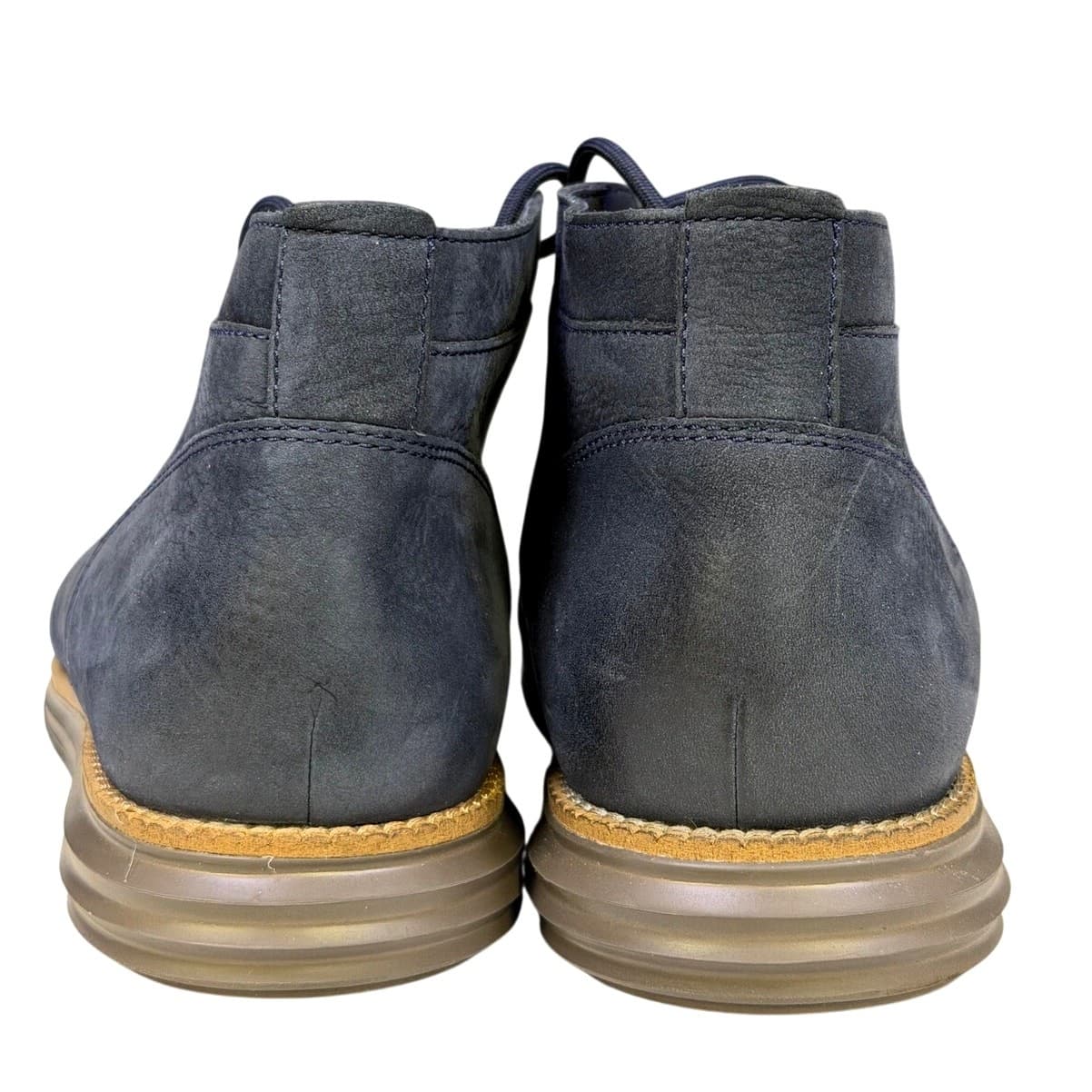 Cole Haan Original Grand Chukka 10M Gray Nubuck Casual Boots Comfort Lace C30302 - Thumbnail 6